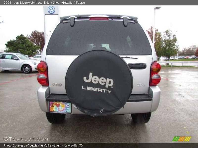 Bright Silver Metallic / Taupe 2003 Jeep Liberty Limited