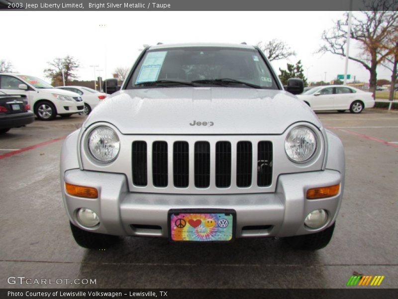 Bright Silver Metallic / Taupe 2003 Jeep Liberty Limited