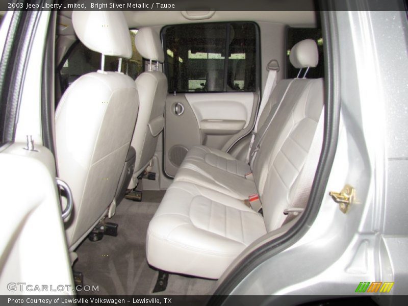 Bright Silver Metallic / Taupe 2003 Jeep Liberty Limited