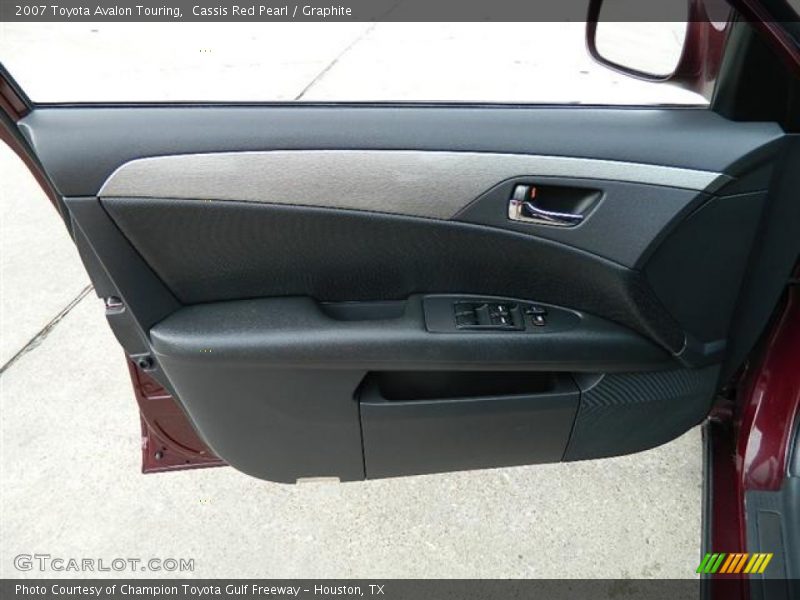 Cassis Red Pearl / Graphite 2007 Toyota Avalon Touring