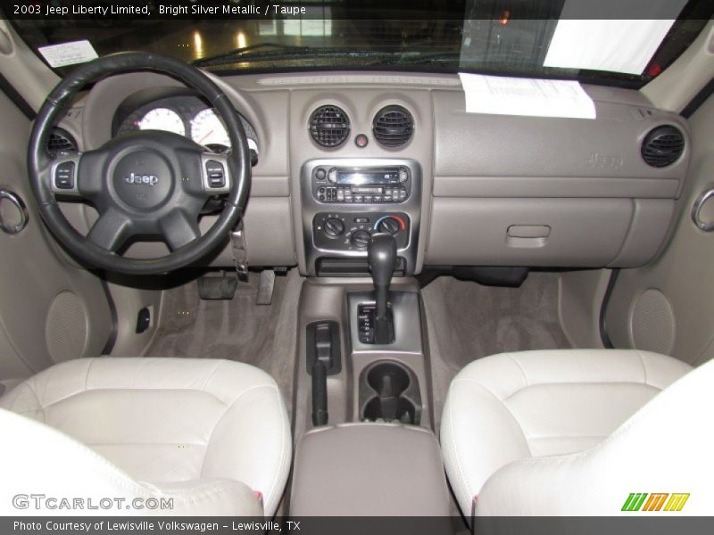 Bright Silver Metallic / Taupe 2003 Jeep Liberty Limited