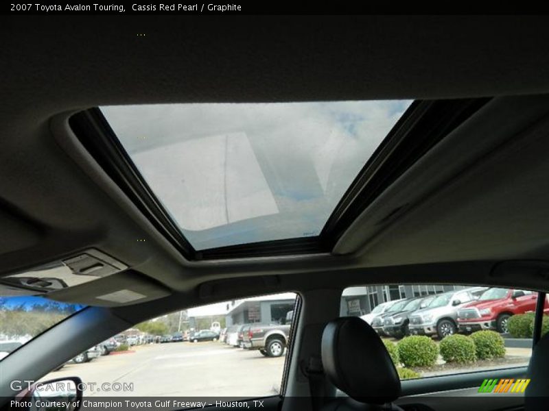 Cassis Red Pearl / Graphite 2007 Toyota Avalon Touring