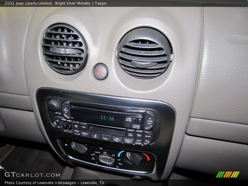 Bright Silver Metallic / Taupe 2003 Jeep Liberty Limited
