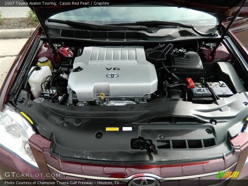 Cassis Red Pearl / Graphite 2007 Toyota Avalon Touring