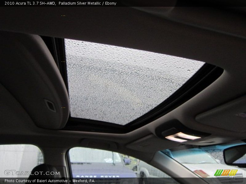 Palladium Silver Metallic / Ebony 2010 Acura TL 3.7 SH-AWD