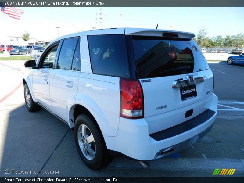 Polar White / Gray 2007 Saturn VUE Green Line Hybrid