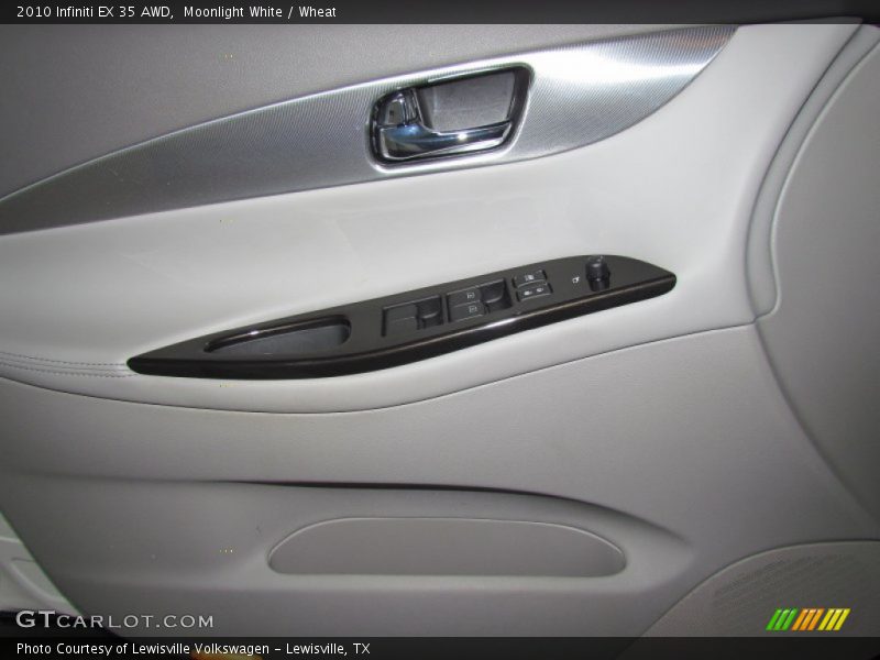 Moonlight White / Wheat 2010 Infiniti EX 35 AWD