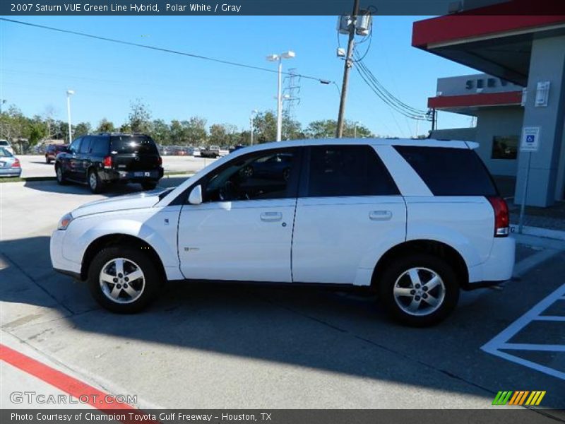 Polar White / Gray 2007 Saturn VUE Green Line Hybrid