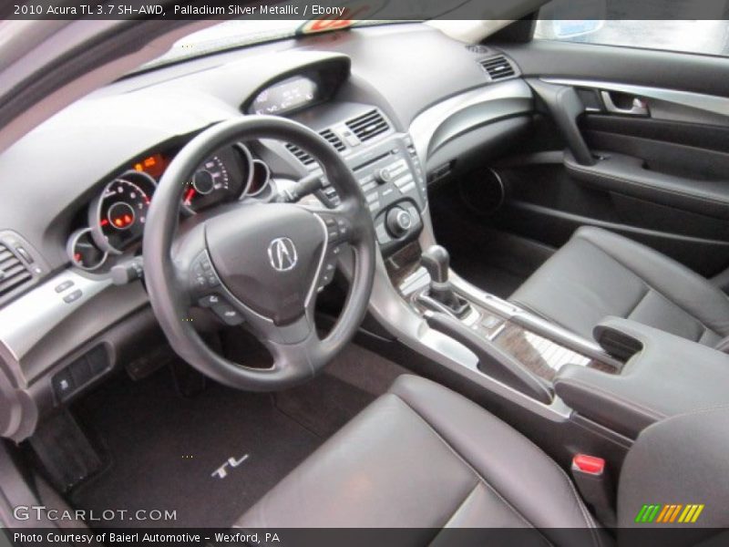 Ebony Interior - 2010 TL 3.7 SH-AWD 