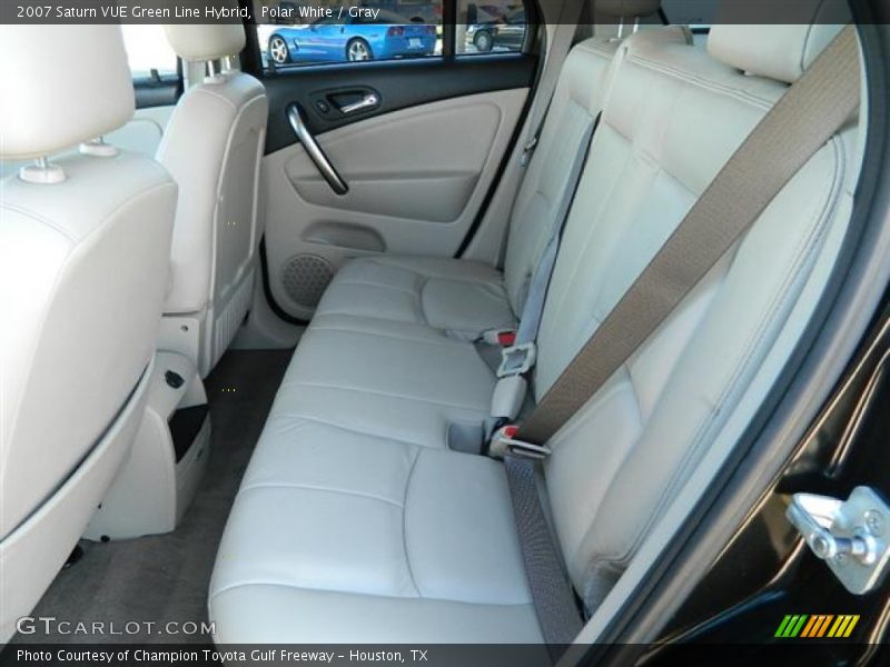 Polar White / Gray 2007 Saturn VUE Green Line Hybrid