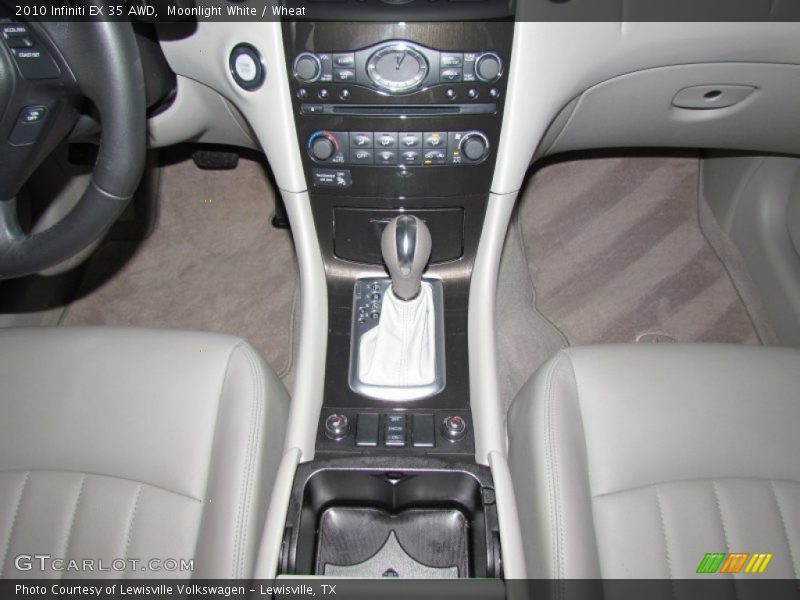 Moonlight White / Wheat 2010 Infiniti EX 35 AWD