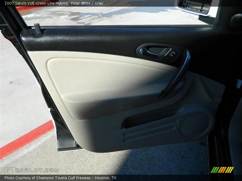 Polar White / Gray 2007 Saturn VUE Green Line Hybrid