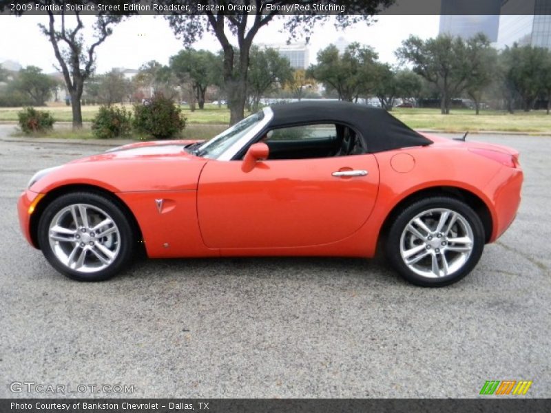  2009 Solstice Street Edition Roadster Brazen Orange