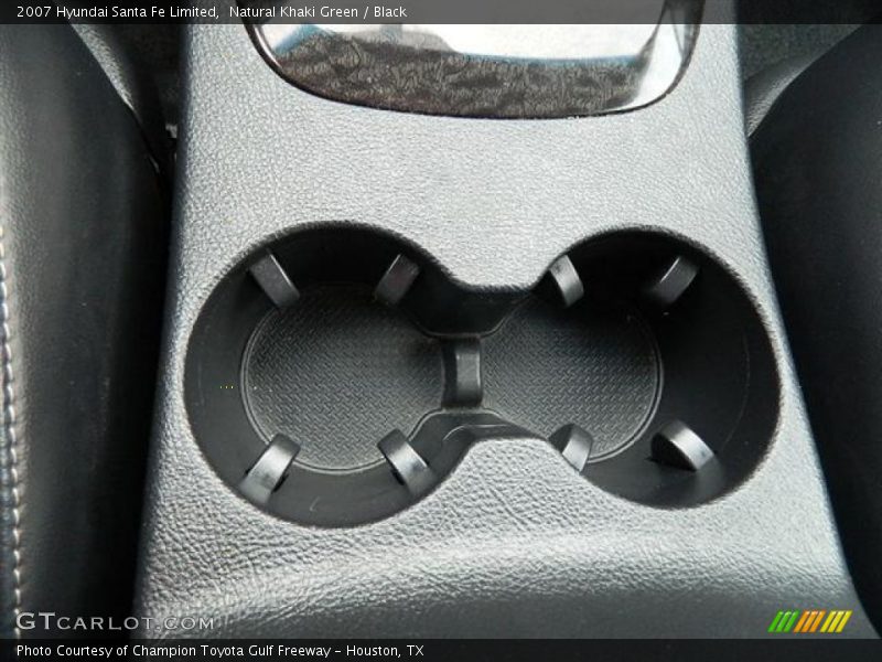 Natural Khaki Green / Black 2007 Hyundai Santa Fe Limited