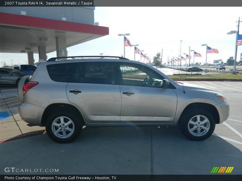 Savannah Metallic / Taupe 2007 Toyota RAV4 I4