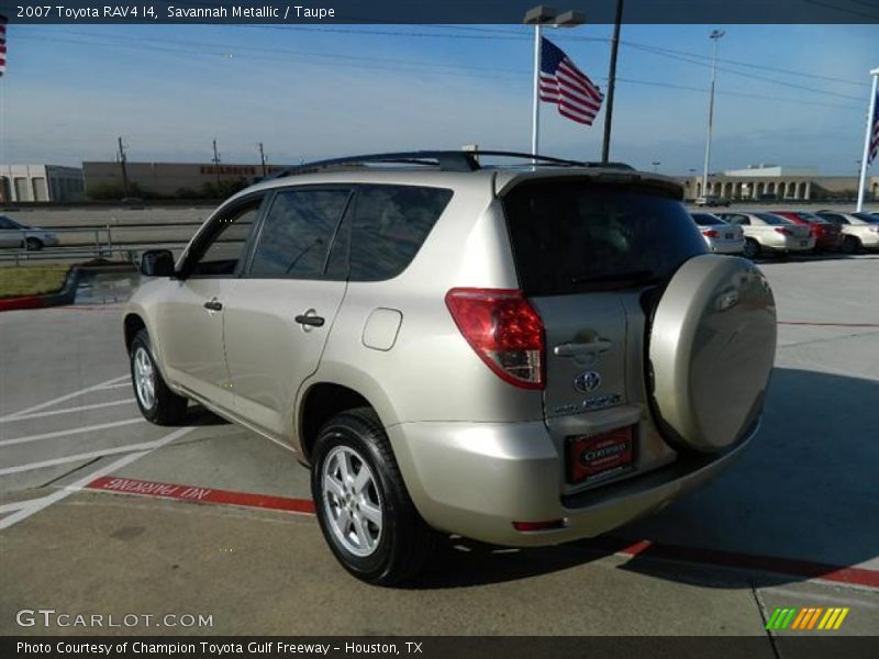 Savannah Metallic / Taupe 2007 Toyota RAV4 I4