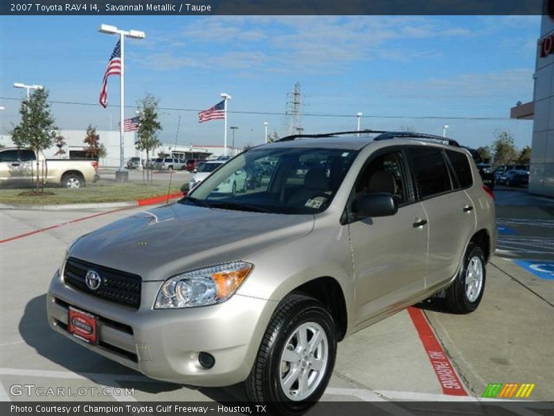 Savannah Metallic / Taupe 2007 Toyota RAV4 I4