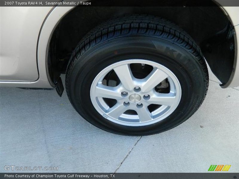 Savannah Metallic / Taupe 2007 Toyota RAV4 I4