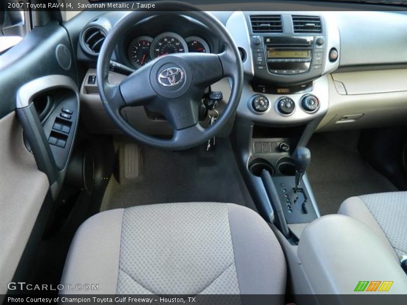 Savannah Metallic / Taupe 2007 Toyota RAV4 I4