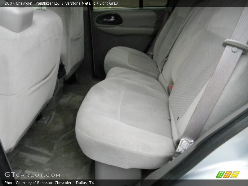 Silverstone Metallic / Light Gray 2007 Chevrolet TrailBlazer LS