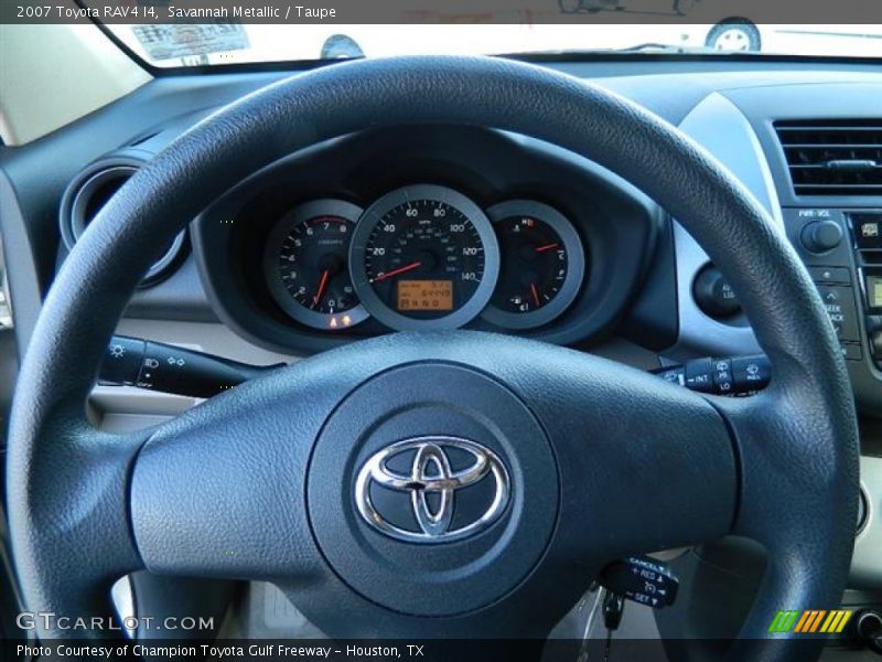 Savannah Metallic / Taupe 2007 Toyota RAV4 I4