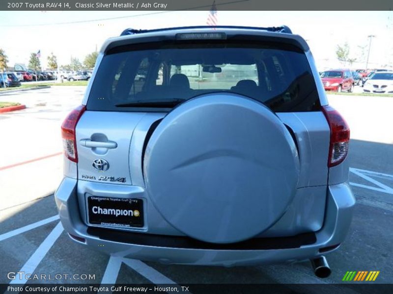 Classic Silver Metallic / Ash Gray 2007 Toyota RAV4 I4