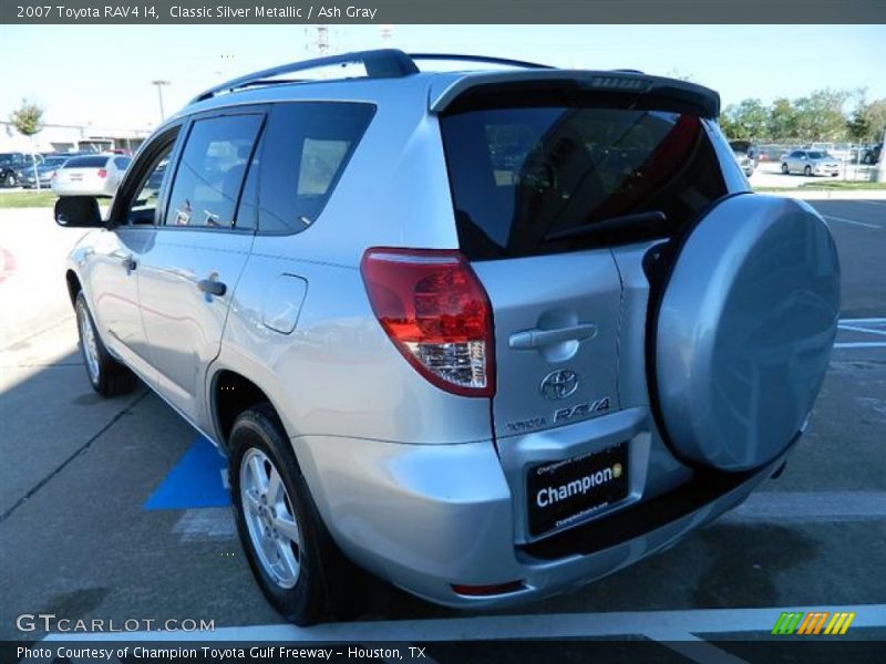 Classic Silver Metallic / Ash Gray 2007 Toyota RAV4 I4