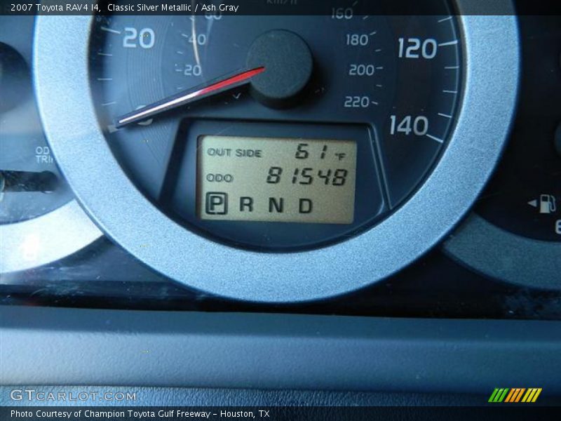 Classic Silver Metallic / Ash Gray 2007 Toyota RAV4 I4
