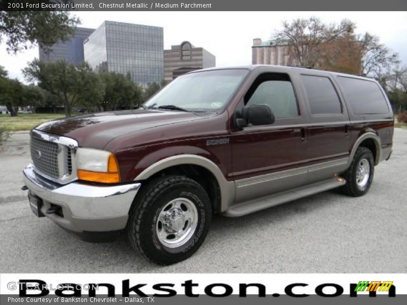 Chestnut Metallic / Medium Parchment 2001 Ford Excursion Limited