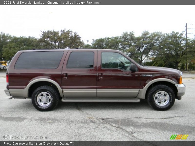 Chestnut Metallic / Medium Parchment 2001 Ford Excursion Limited