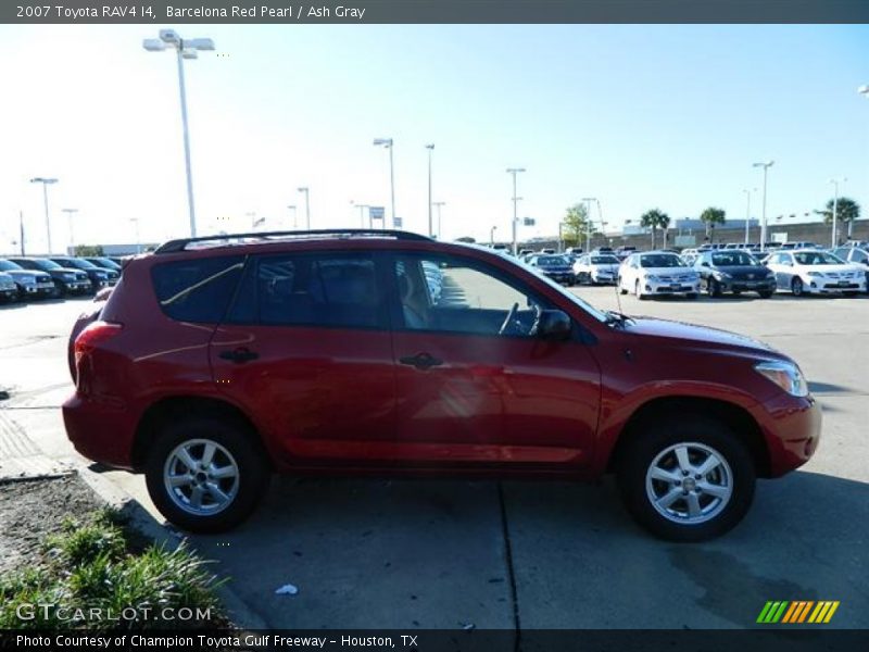 Barcelona Red Pearl / Ash Gray 2007 Toyota RAV4 I4