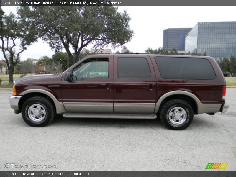  2001 Excursion Limited Chestnut Metallic
