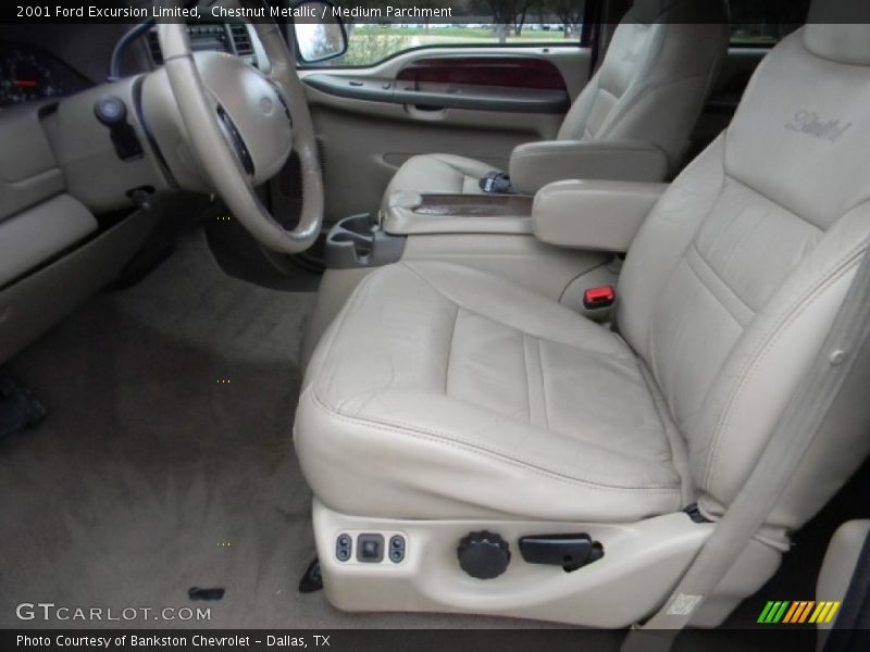  2001 Excursion Limited Medium Parchment Interior