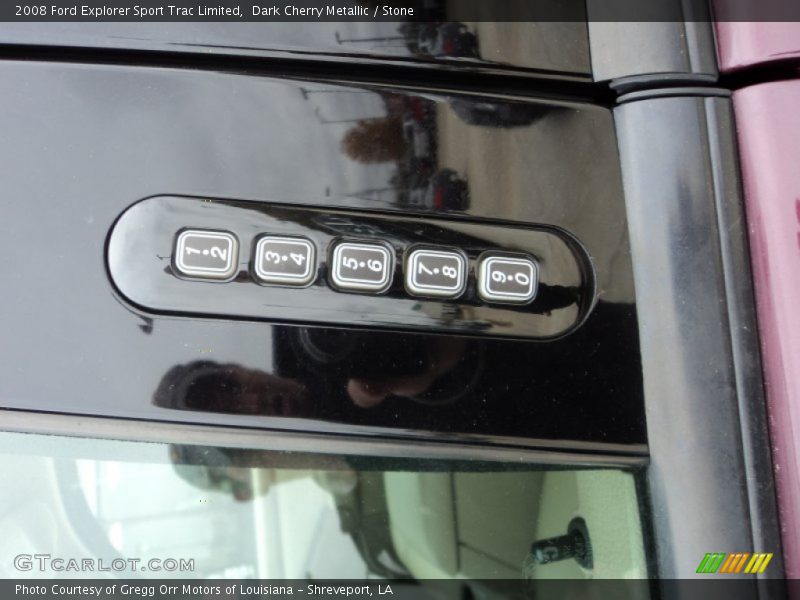 Dark Cherry Metallic / Stone 2008 Ford Explorer Sport Trac Limited