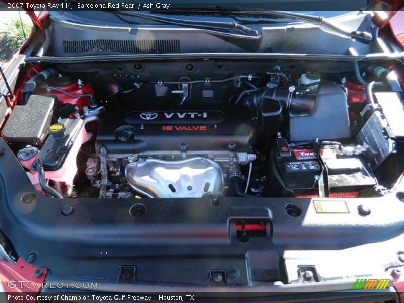 Barcelona Red Pearl / Ash Gray 2007 Toyota RAV4 I4