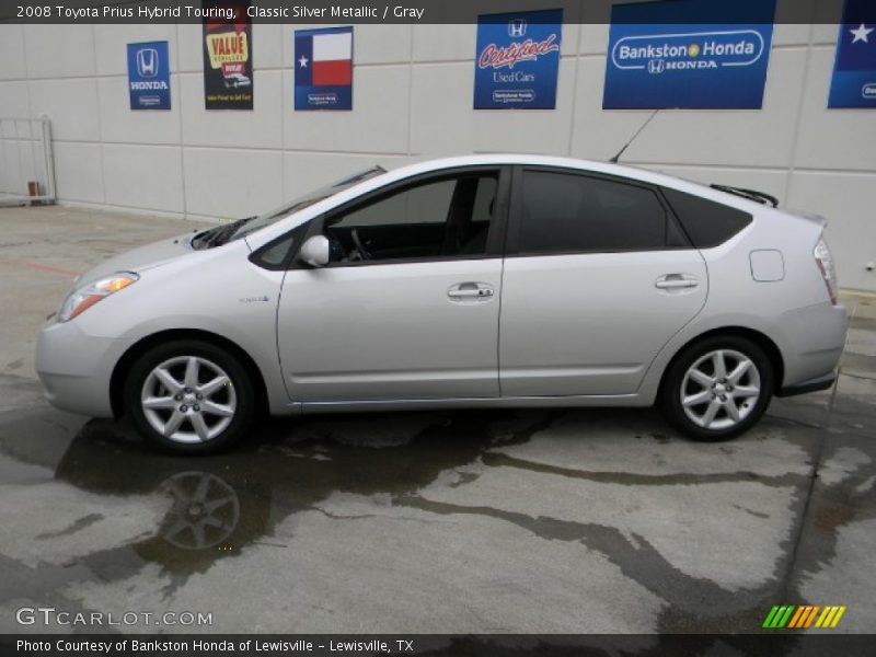 Classic Silver Metallic / Gray 2008 Toyota Prius Hybrid Touring