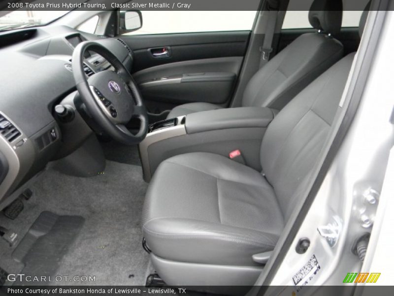 Classic Silver Metallic / Gray 2008 Toyota Prius Hybrid Touring