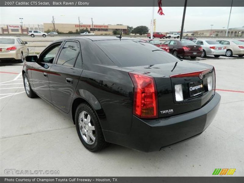 Black Raven / Ebony 2007 Cadillac CTS Sedan