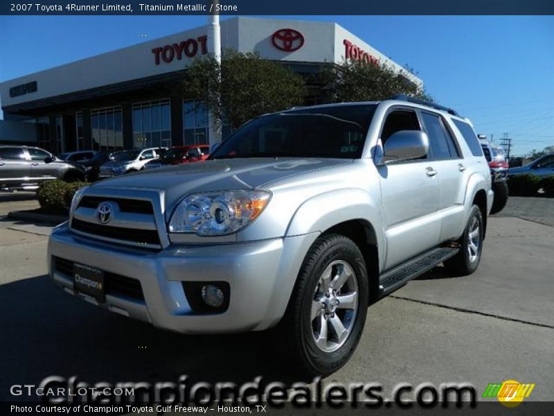 Titanium Metallic / Stone 2007 Toyota 4Runner Limited