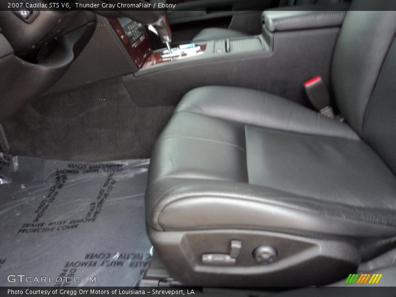 Thunder Gray ChromaFlair / Ebony 2007 Cadillac STS V6