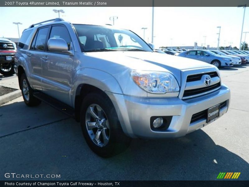 Titanium Metallic / Stone 2007 Toyota 4Runner Limited