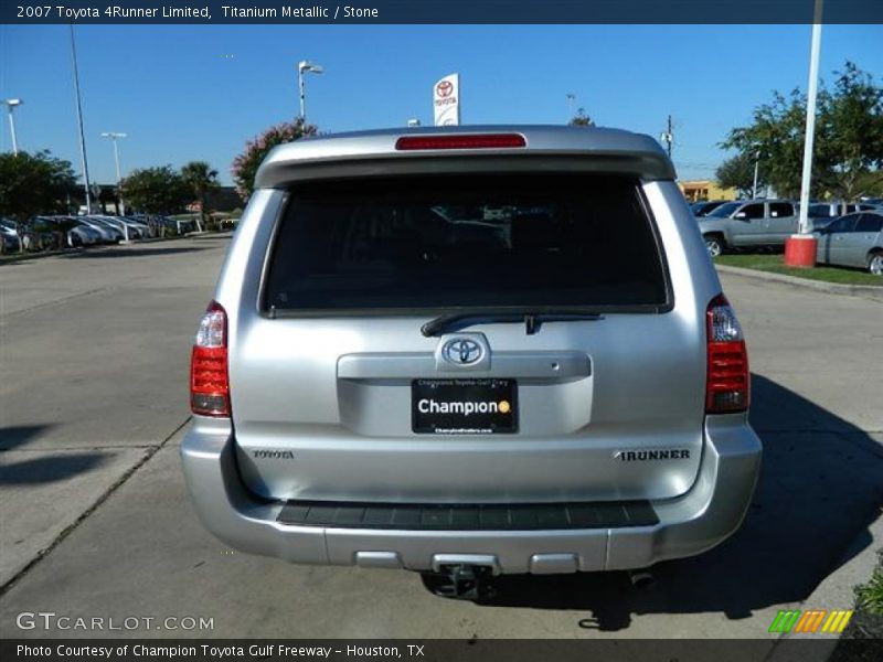 Titanium Metallic / Stone 2007 Toyota 4Runner Limited