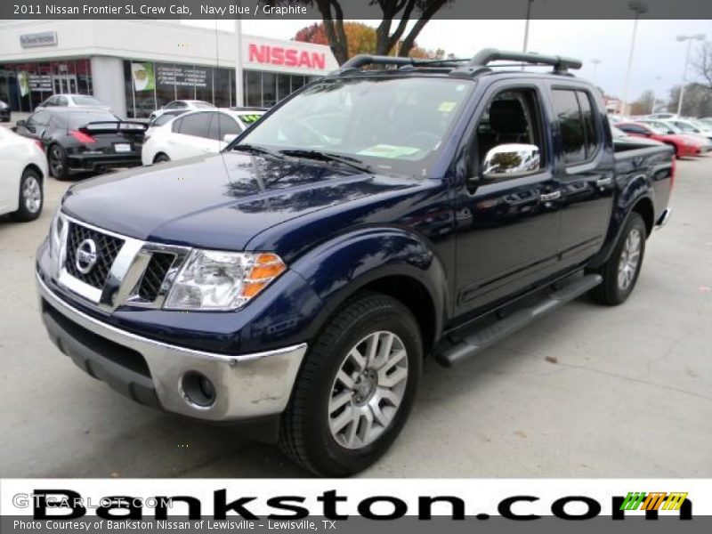 Navy Blue / Graphite 2011 Nissan Frontier SL Crew Cab