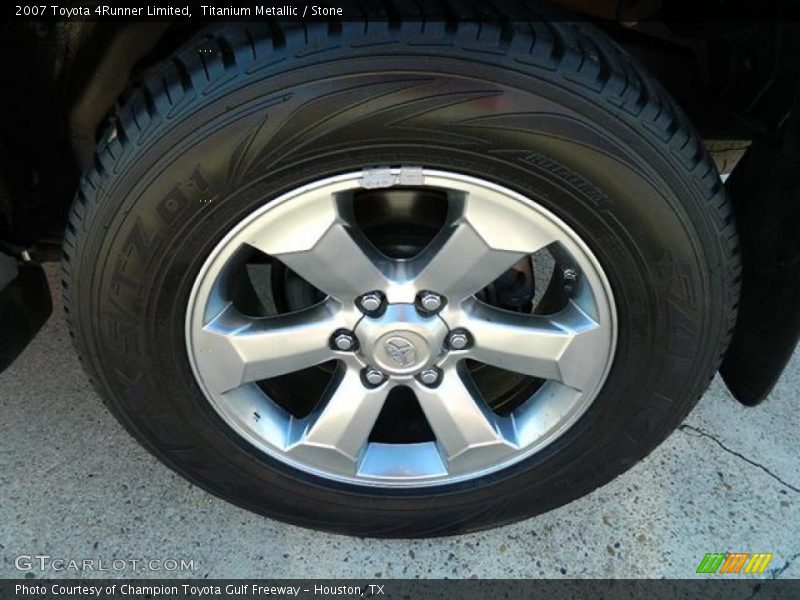 Titanium Metallic / Stone 2007 Toyota 4Runner Limited