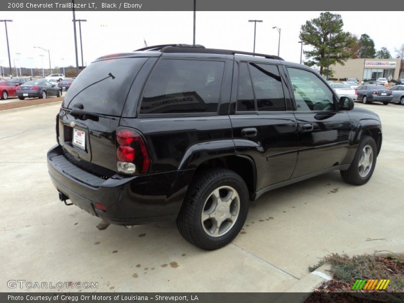 Black / Ebony 2008 Chevrolet TrailBlazer LT