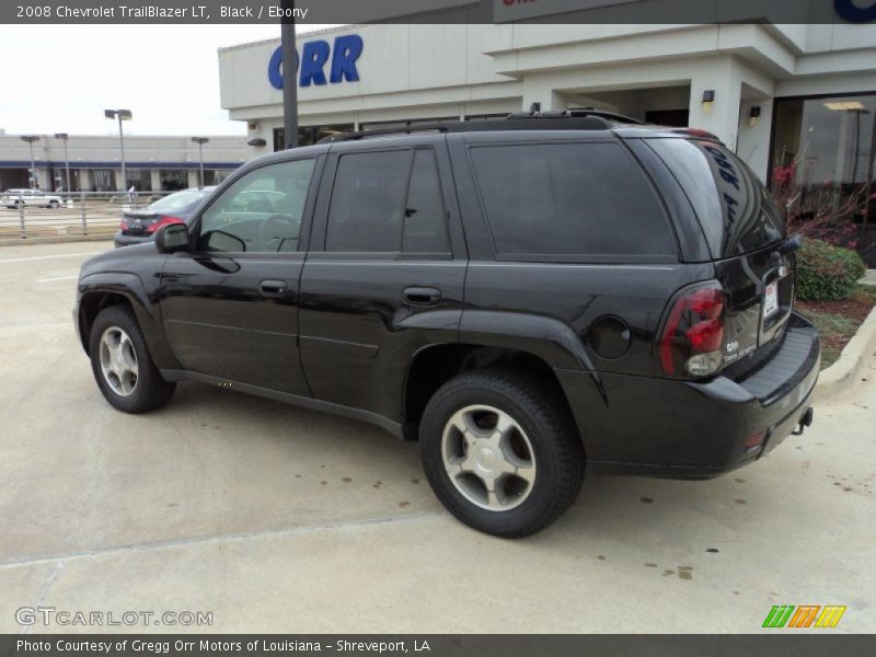 Black / Ebony 2008 Chevrolet TrailBlazer LT