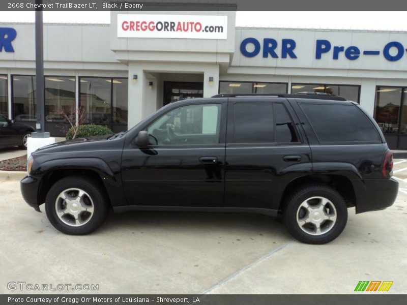 Black / Ebony 2008 Chevrolet TrailBlazer LT