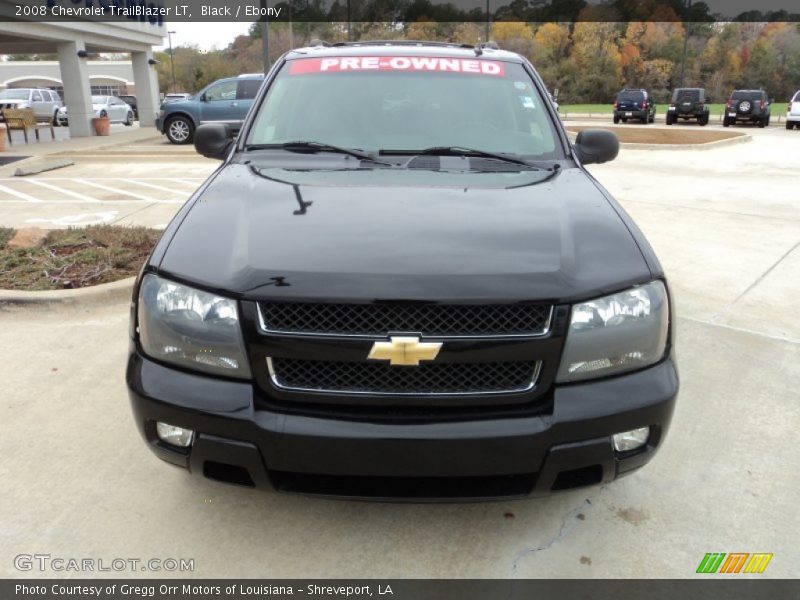 Black / Ebony 2008 Chevrolet TrailBlazer LT