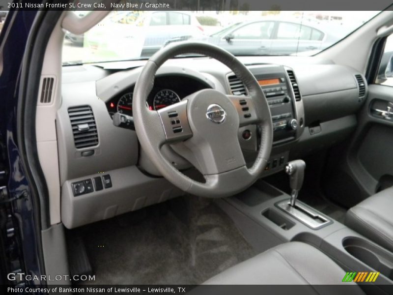 Navy Blue / Graphite 2011 Nissan Frontier SL Crew Cab