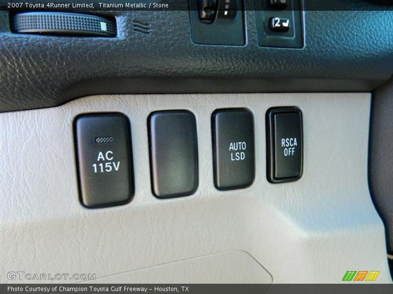 Titanium Metallic / Stone 2007 Toyota 4Runner Limited